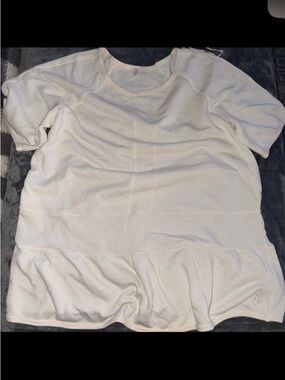 Free People Movement Element Top Womens Size Medium in Cream NWOT